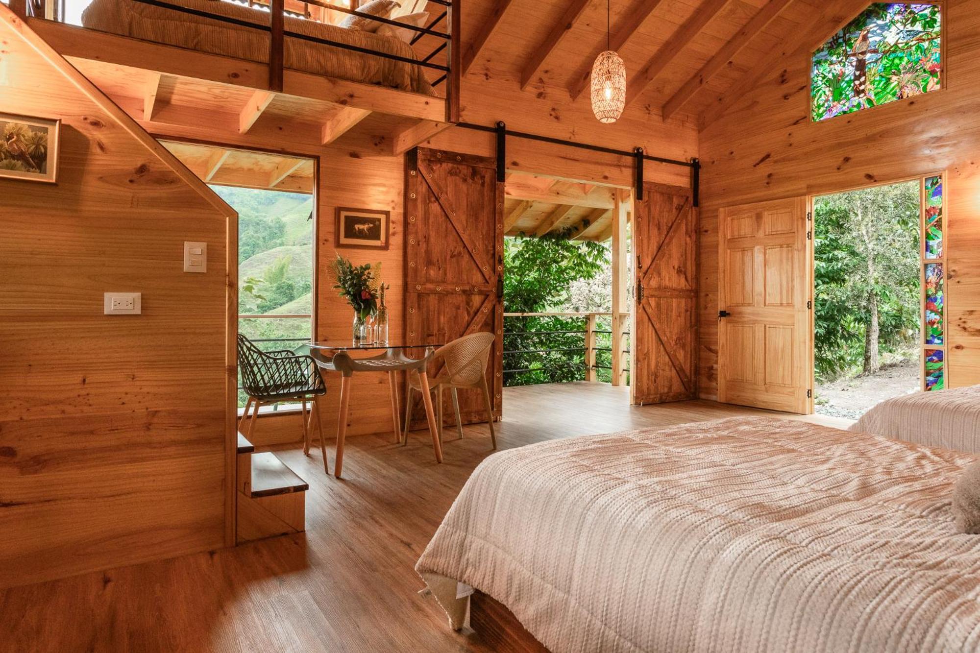 Tominejo Ecolodge - Casas En Los Arboles Neira المظهر الخارجي الصورة